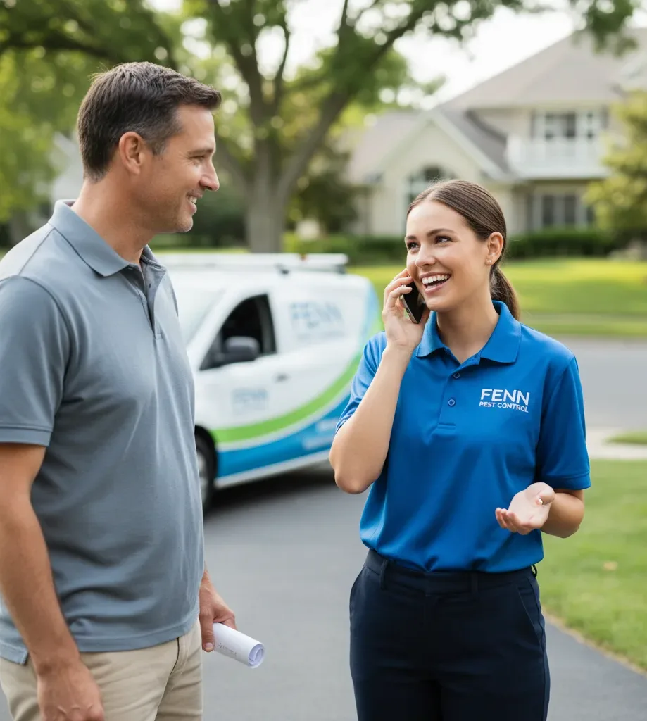Fenn Pest Control customer support in Evansville